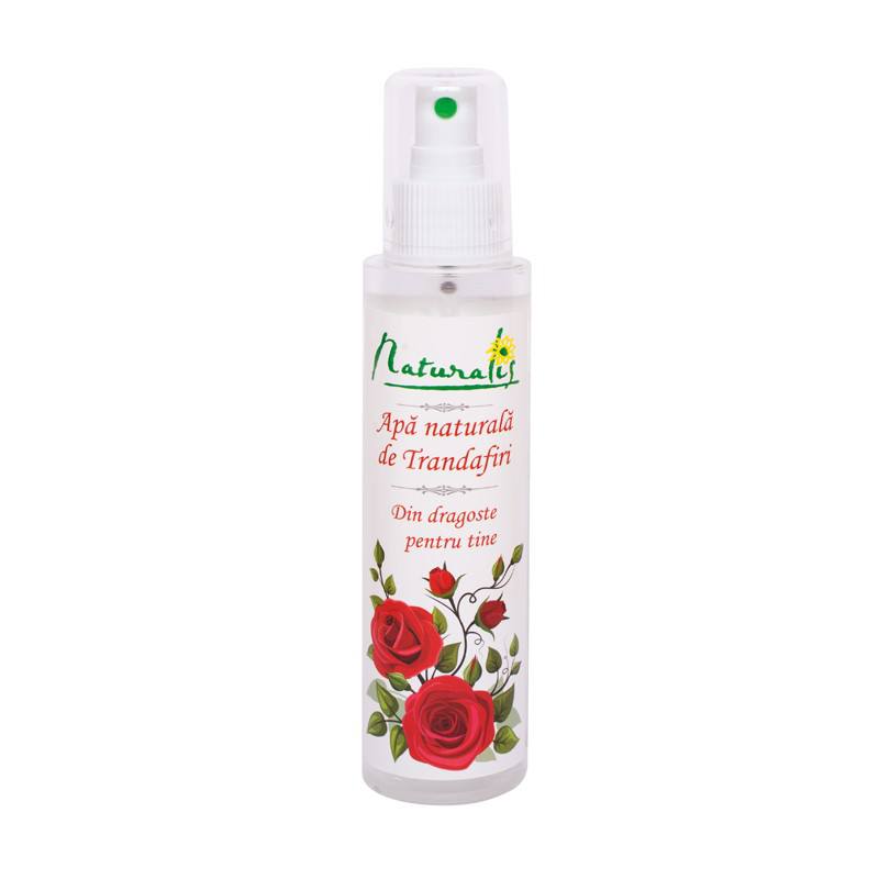 Naturalis Apa de trandafiri cu pulverizator 125ml Cod Nou