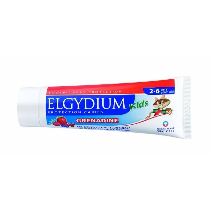 Elgydium pasta dinti junior capsuni, 50ml