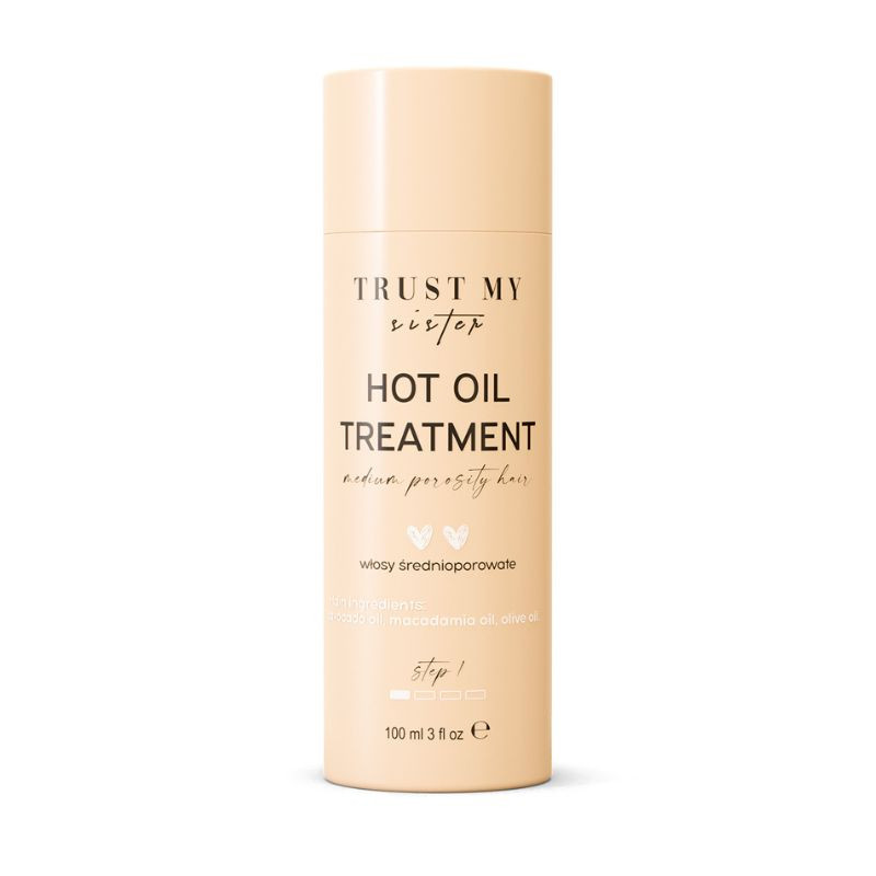 Trust My Sister Tratament hot oil pentru porozitate medie, 100ml