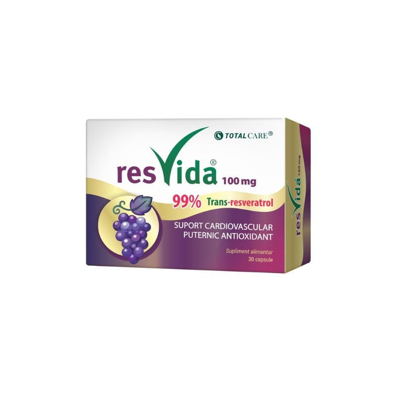 Cosmopharm Resvida Resveratrol 100mg, 30 capsule