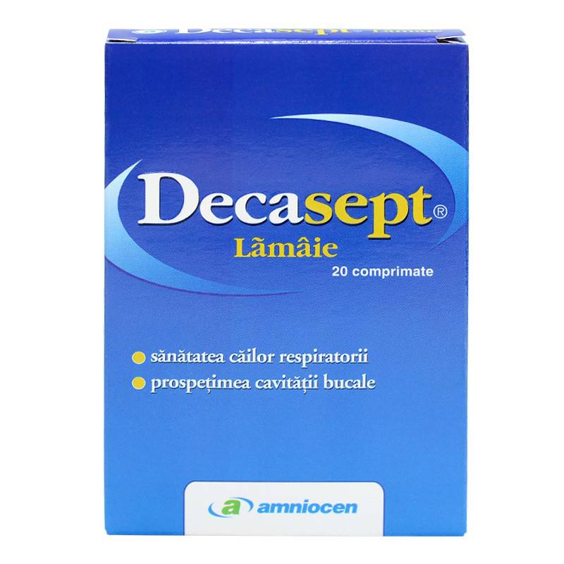 Decasept lamaie x 20cpr.