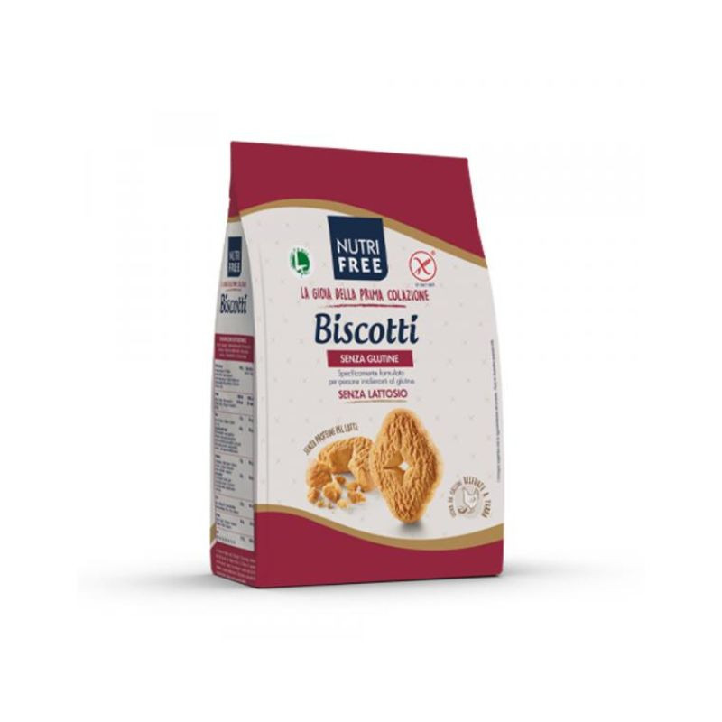 NutriFree Biscotti Biscuiti mic dejun, 400g