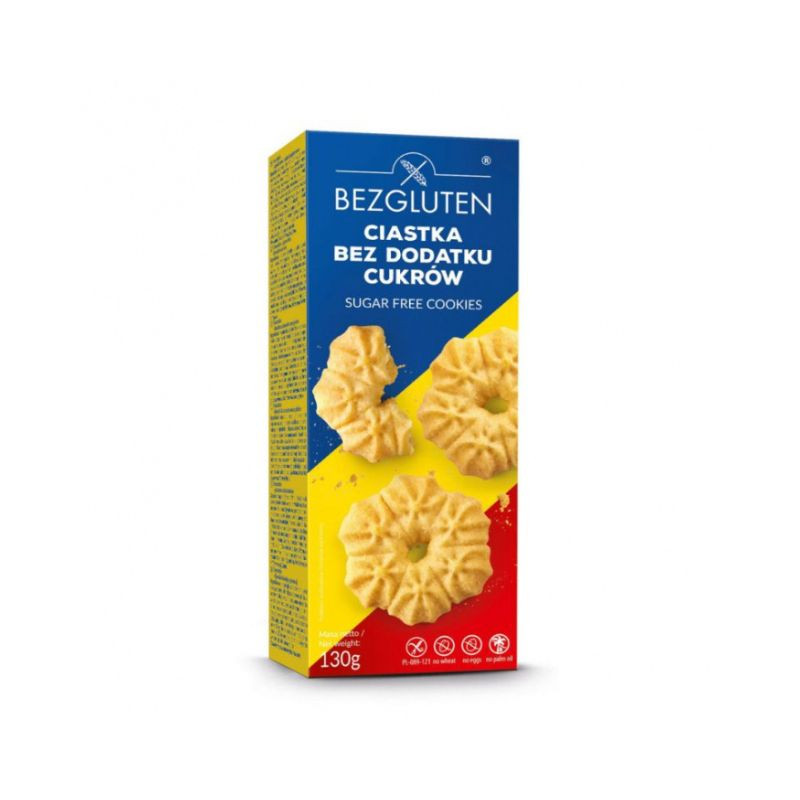 Bezgluten Fursecuri fara zahar si fara gluten, 130g