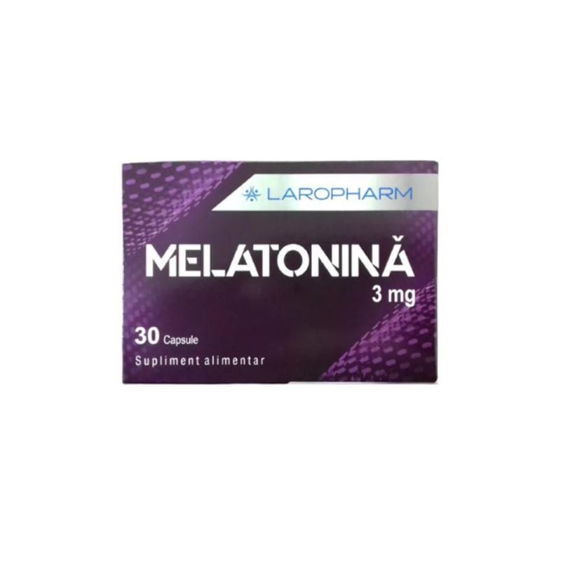 Melatonina 3mg, 30 capsule