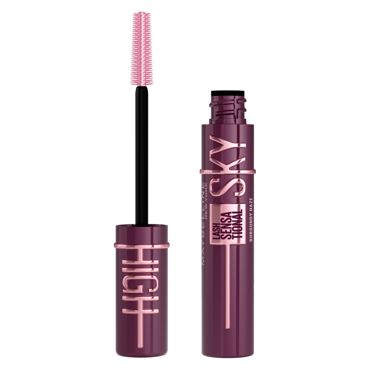 Mascara Lash Sensational Sky High Burgundy Haze, 7.2ml, Maybelline