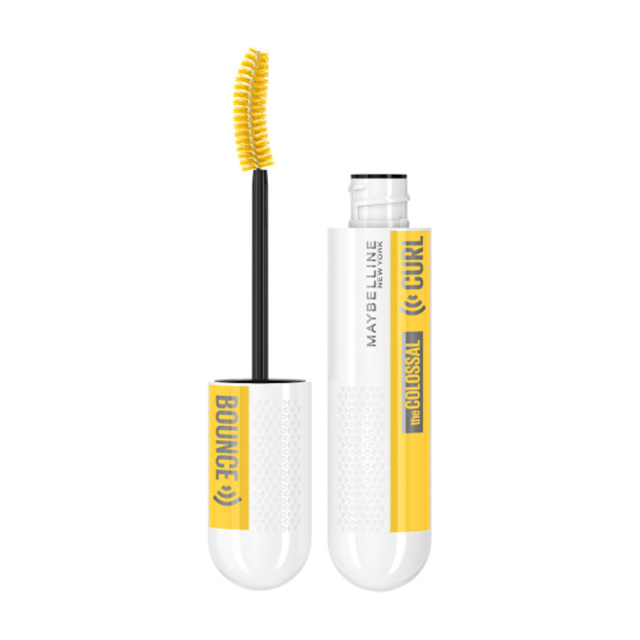 Mascara pentru volum si curbare Very Black The Colossal Curl Bounce, 10ml, Maybelline