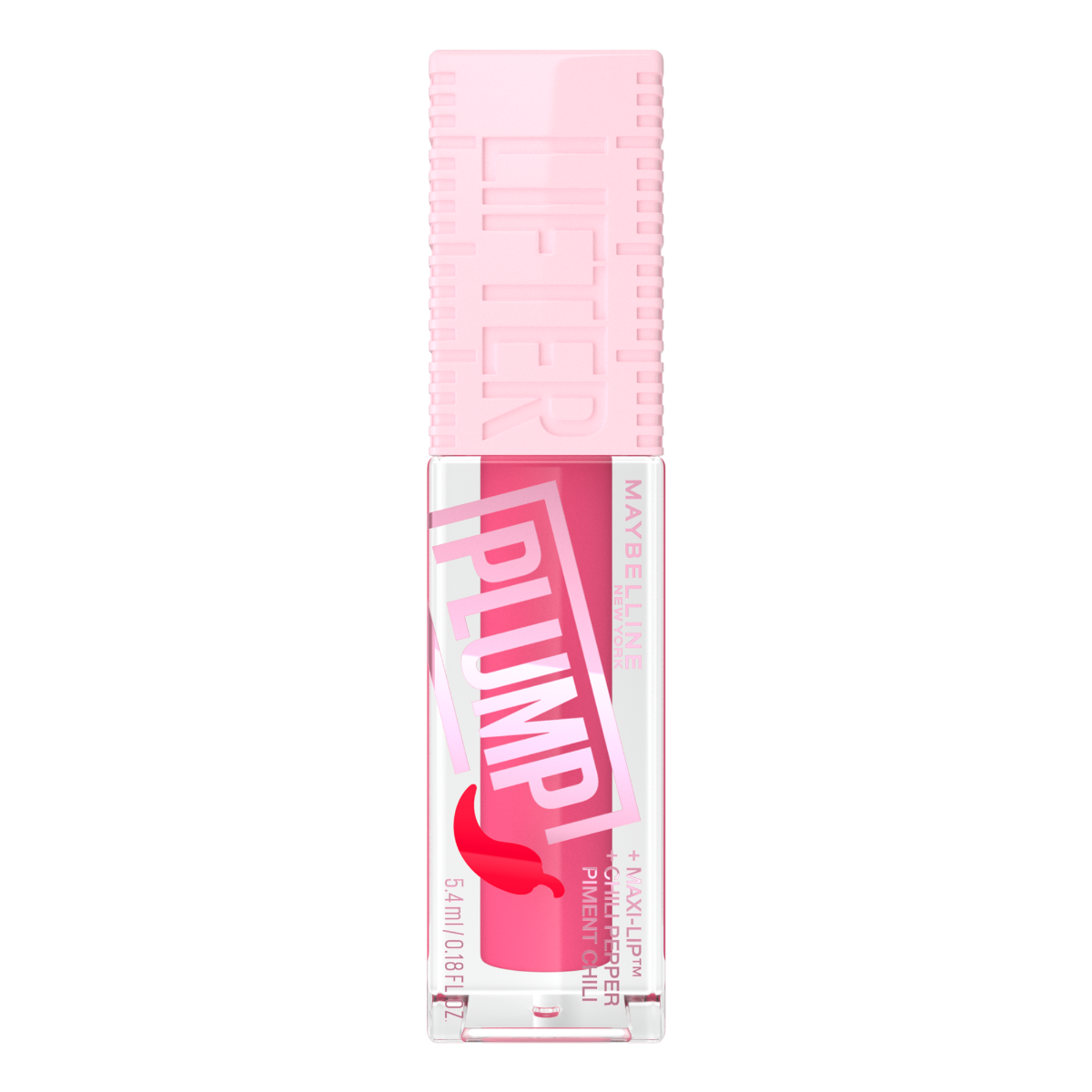 Luciu de buze cu efect de marire Lifter Plump 003 Pink Sting, 5.4ml, Maybelline