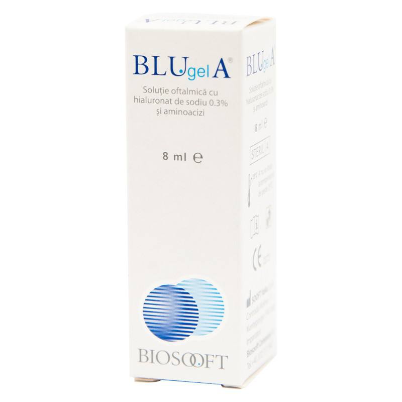 Blu gel 0.3% solutieoftalmica, 8ml