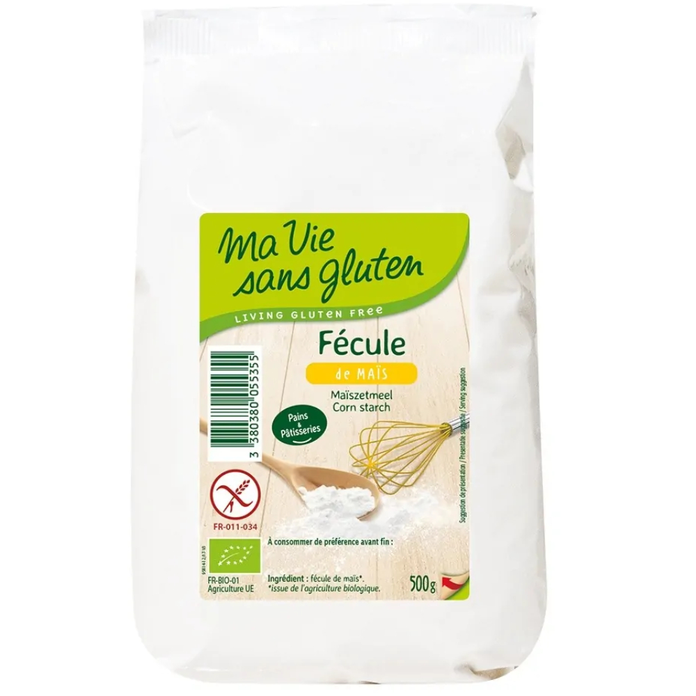 Amidon de porumb ecologic fara gluten, 500g, Ma Vie Sans Gluten