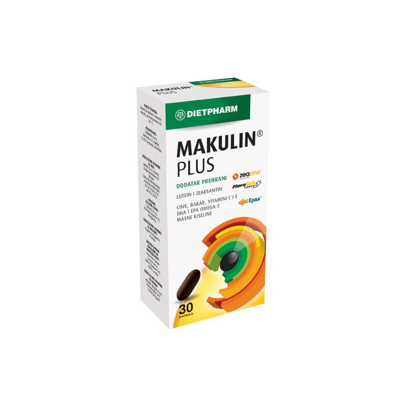 Makulin Plus, 30 capsule moi