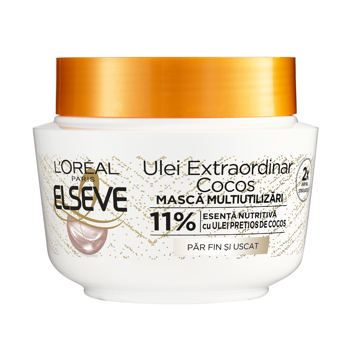 Masca de par Ulei Extraordinar Cocos, 300ml, Elseve