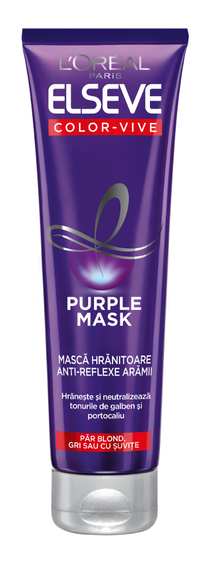 Masca de par Color Vive Purple, 150ml, Elseve