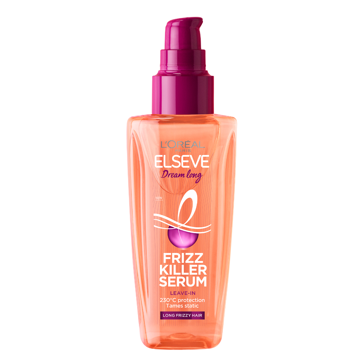 Ser pentru par cu protectie termica Frizz Killer Dream Long, 100ml, Elseve