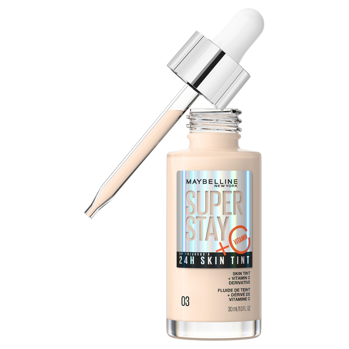 Fond de ten Super Stay Glow Skin Tint 03, 30ml, Maybelline