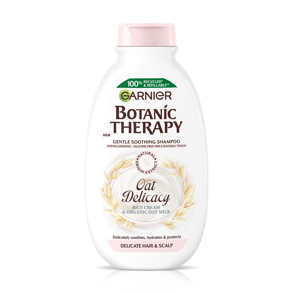 Sampon pentru par si scalp sensibil Oat Delicacy, 400ml, Botanic Therapy