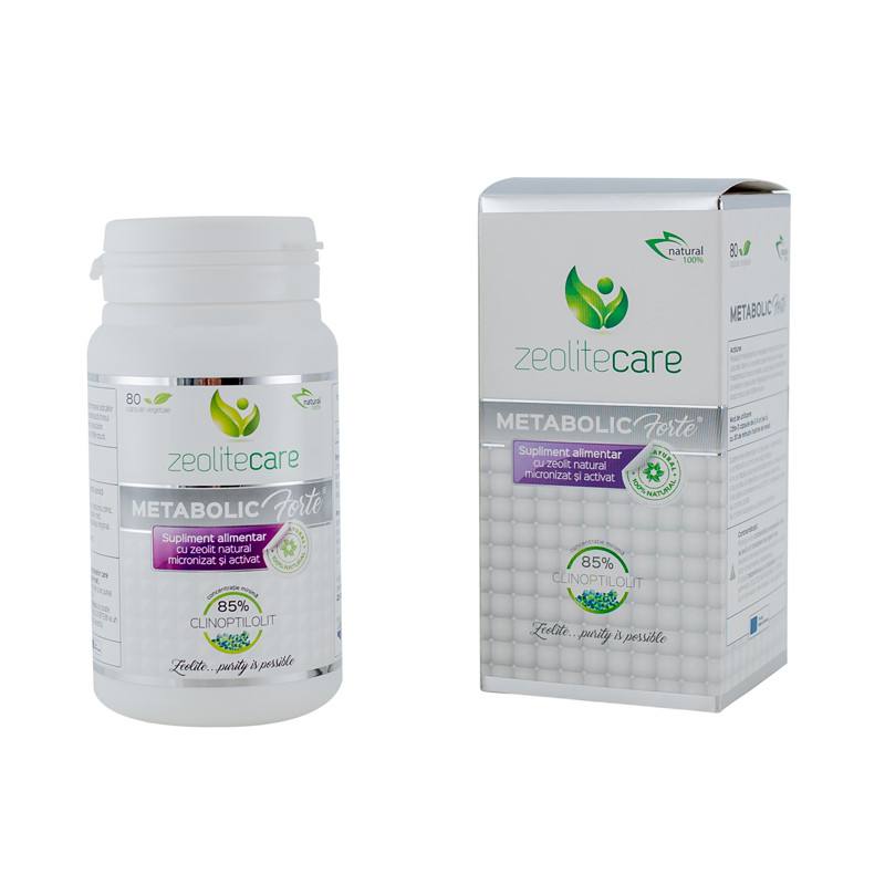 ZeoliteCare METABOLIC Forte, 80 capsule