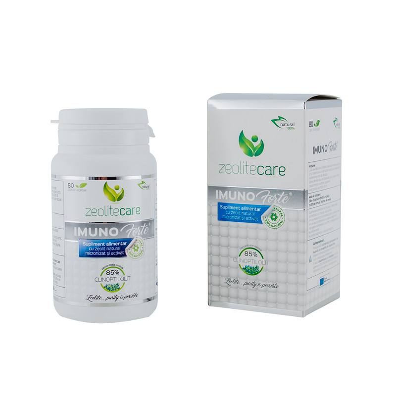 ZeoliteCare IMUNO Forte, 80 capsule