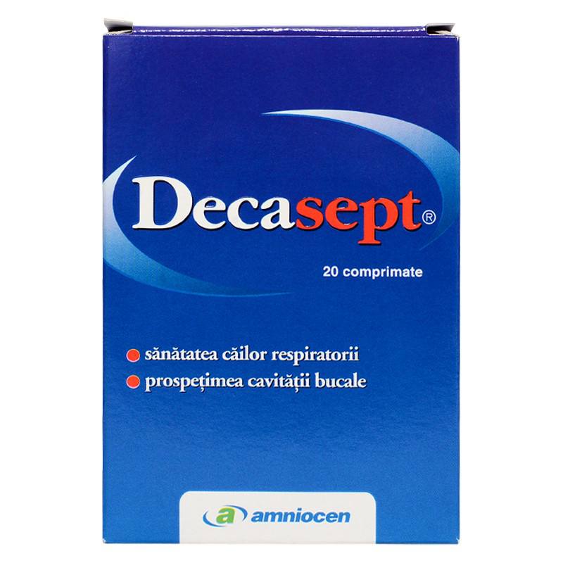 Decasept, 20 comprimate