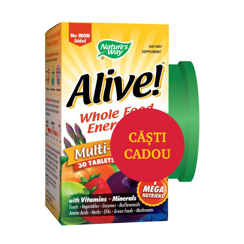 Secom Alive (fara fier adaugat), 30 tablete + Casti