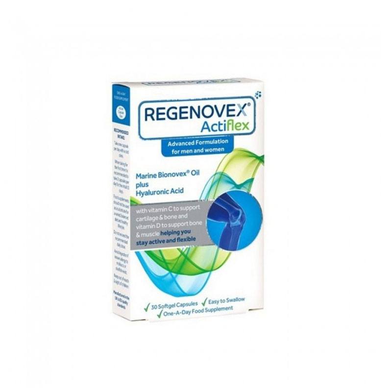 Regenovex Actiflex, 30 capsule, sanatatea articulatiilor