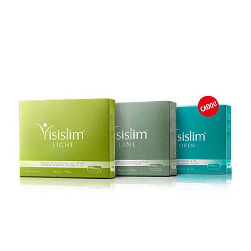 Pachet promo Visislim LIGHT+Visislim LINE + Visislim DREN cadou