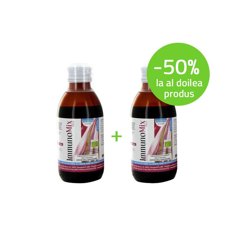 ABOCA Immunomix Plus sirop copii, 210 g 1+1 cu 50%