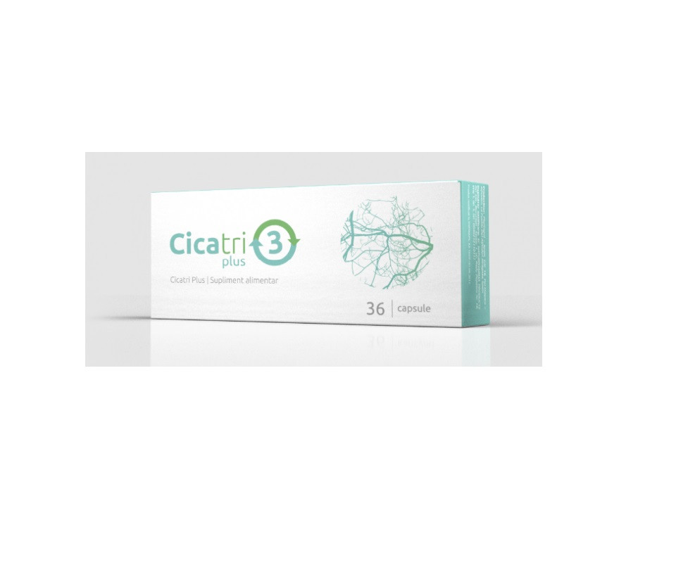 Cicatri 3 plus, 36 capsule