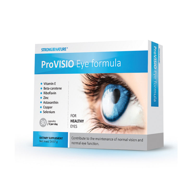 ProVISIO Eye formula, 15 capsule gelatinoase + 15 capsule moi