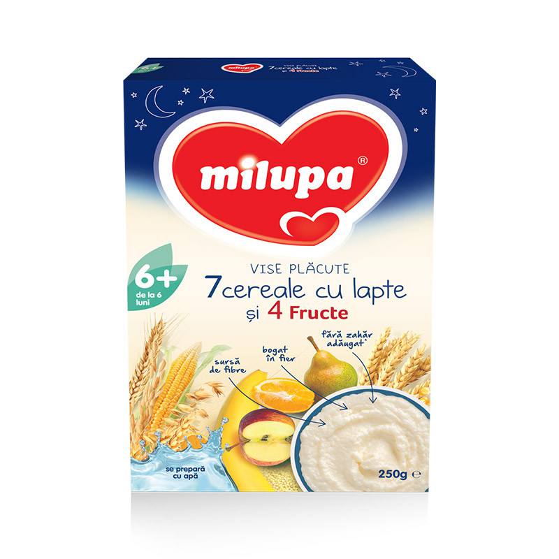 Milupa Multicereale cu fructe VP 6+ 250g