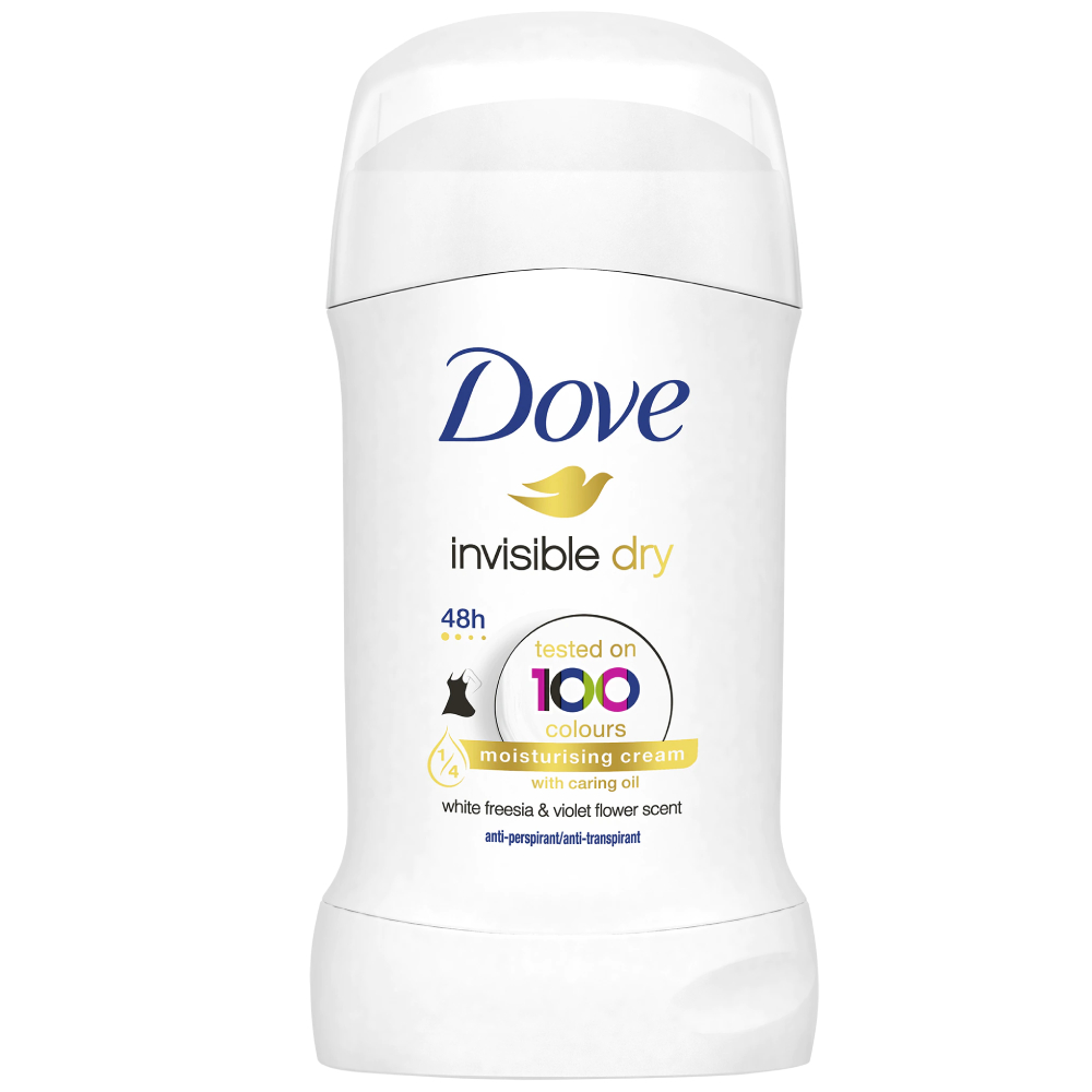 Antiperspirant stick Invisible Dry, 40ml, Dove