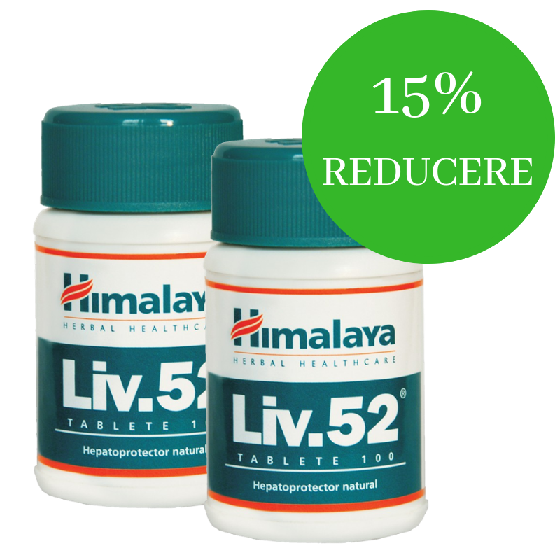 Himalaya, Pachet Liv 52,100 tablete , 2 cutii cu 15% reducere