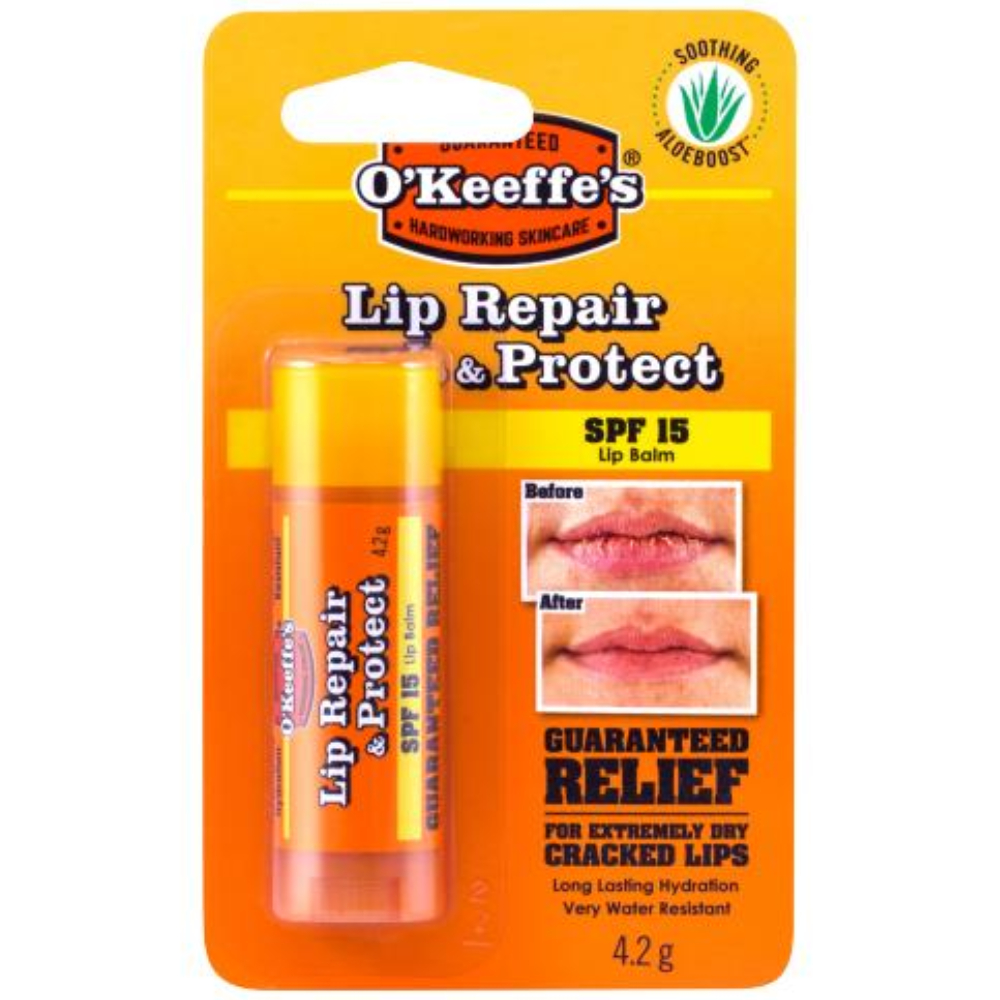 Balsam de buze Lip Repair Stick SPF15, 4.2g, O'Keeffe's