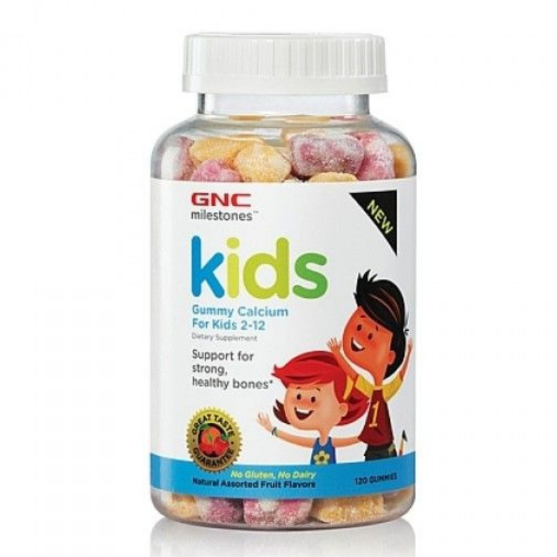 GNC Kids Calcium gummy, 120 jeleuri