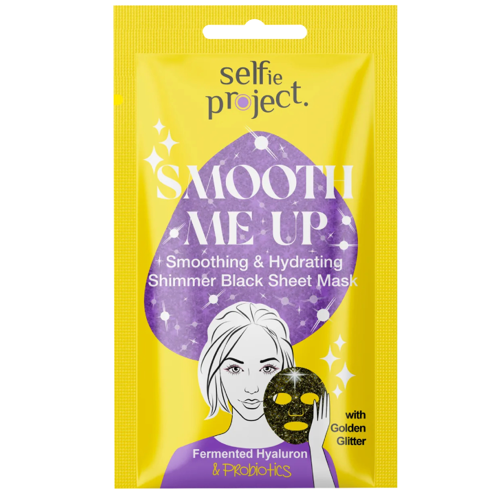 Masca de netezire si hidratare a fetei Smooth Me Up, 20g, Selfie Project