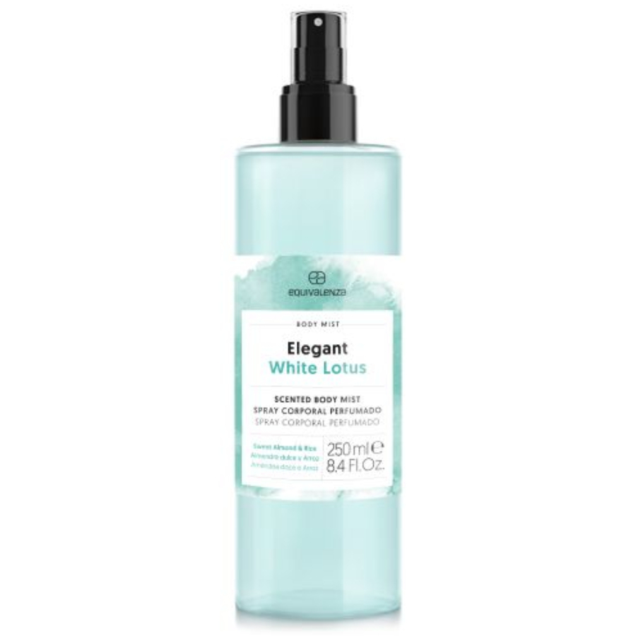 Spray de corp Elegant White Lotus, 250ml, Equivalenza