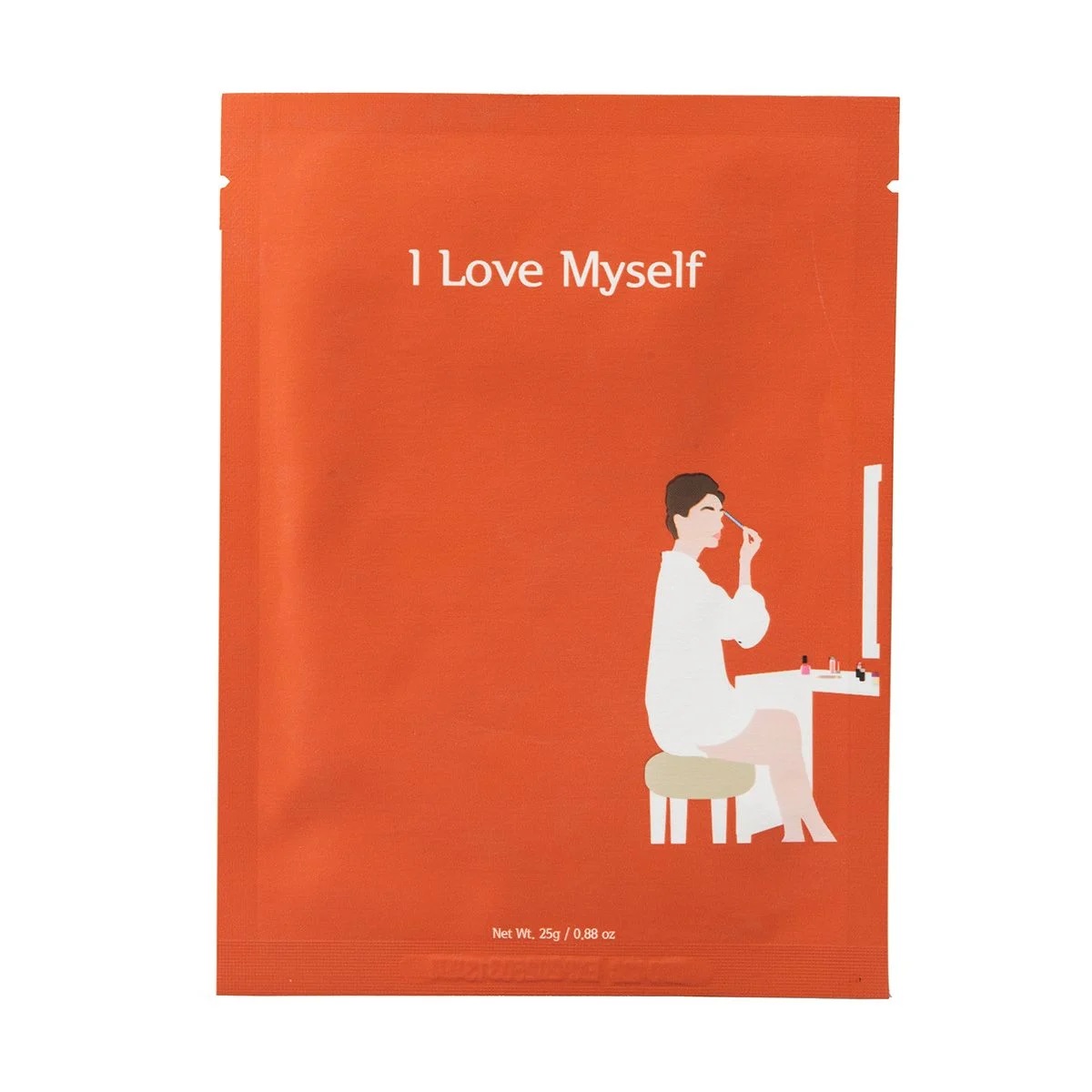 Masca de fata destinata pregatirii pentru machiaj Pack Age I Love Myself, 25g, Quret