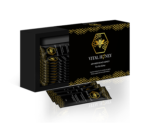 Miere afrodisiaca Vital Honey, 12 plicuri, Themra