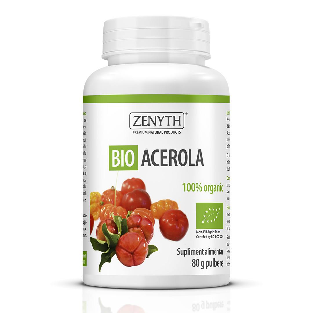 Bio Acerola, 80 g pulbere, Zenyth