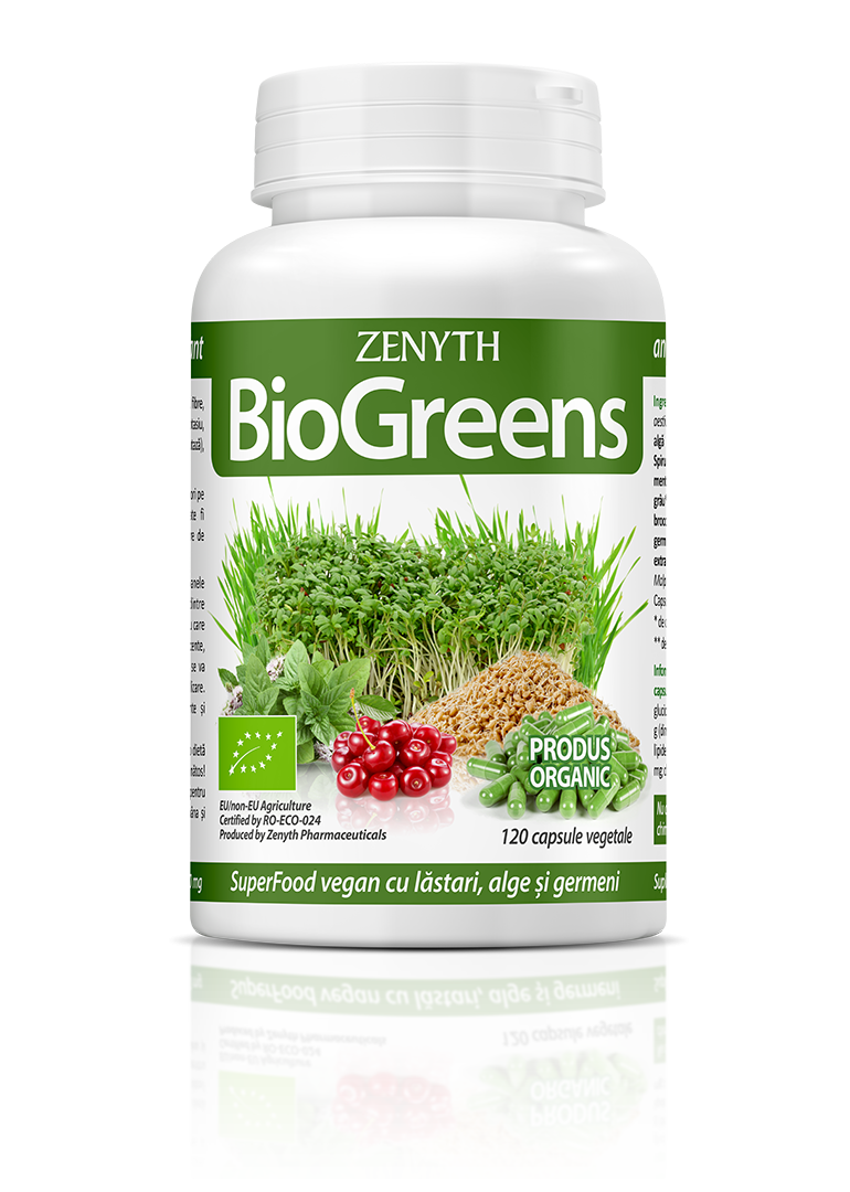 Bio Greens, 120 capsule, Zenyth