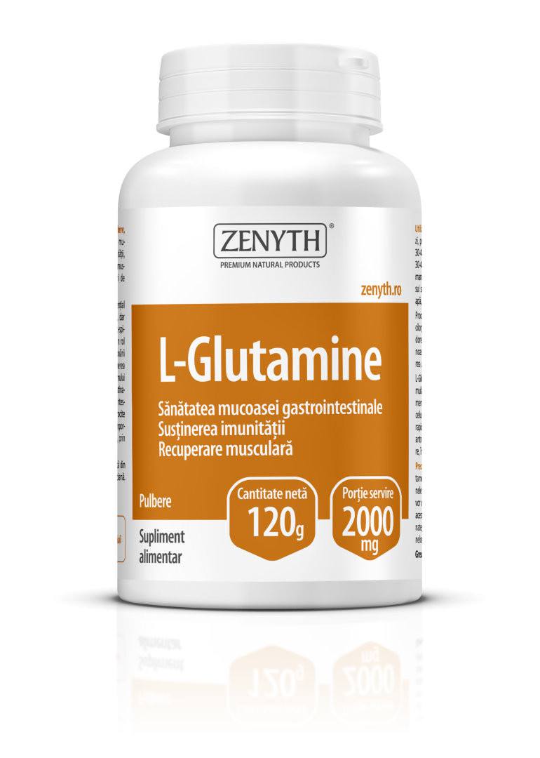 L-Glutamine, 120 g, Zenyth