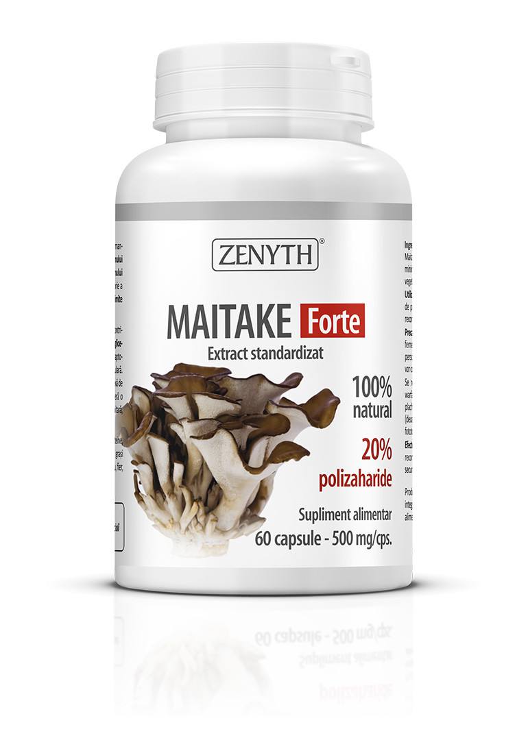 Maitake Forte 500 mg, 60 capsule, Zenyth