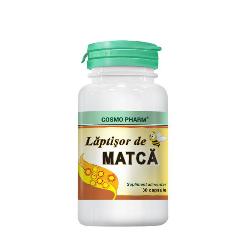 Cosmo Laptisor de matca 1000 mg, 30 caps