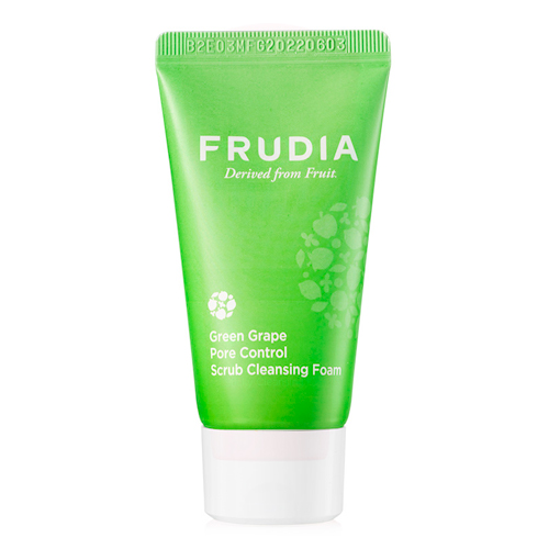 Scrub exfoliant mini pentru controlul porilor cu struguri verzi, 30ml, Frudia