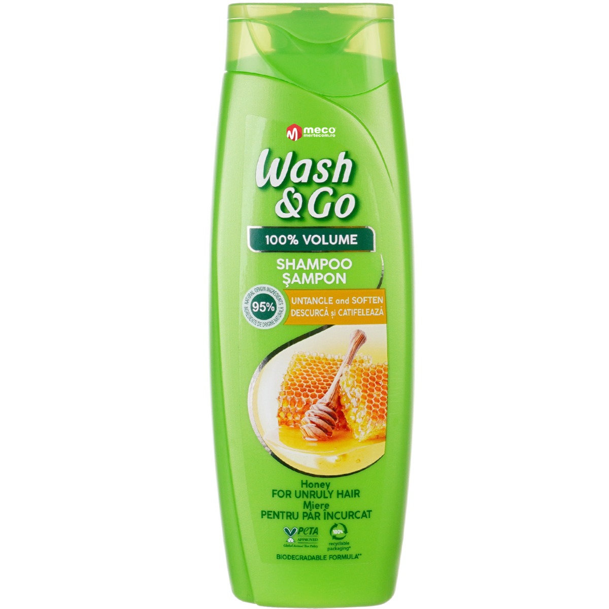 Sampon cu miere, 360ml, Wash&Go