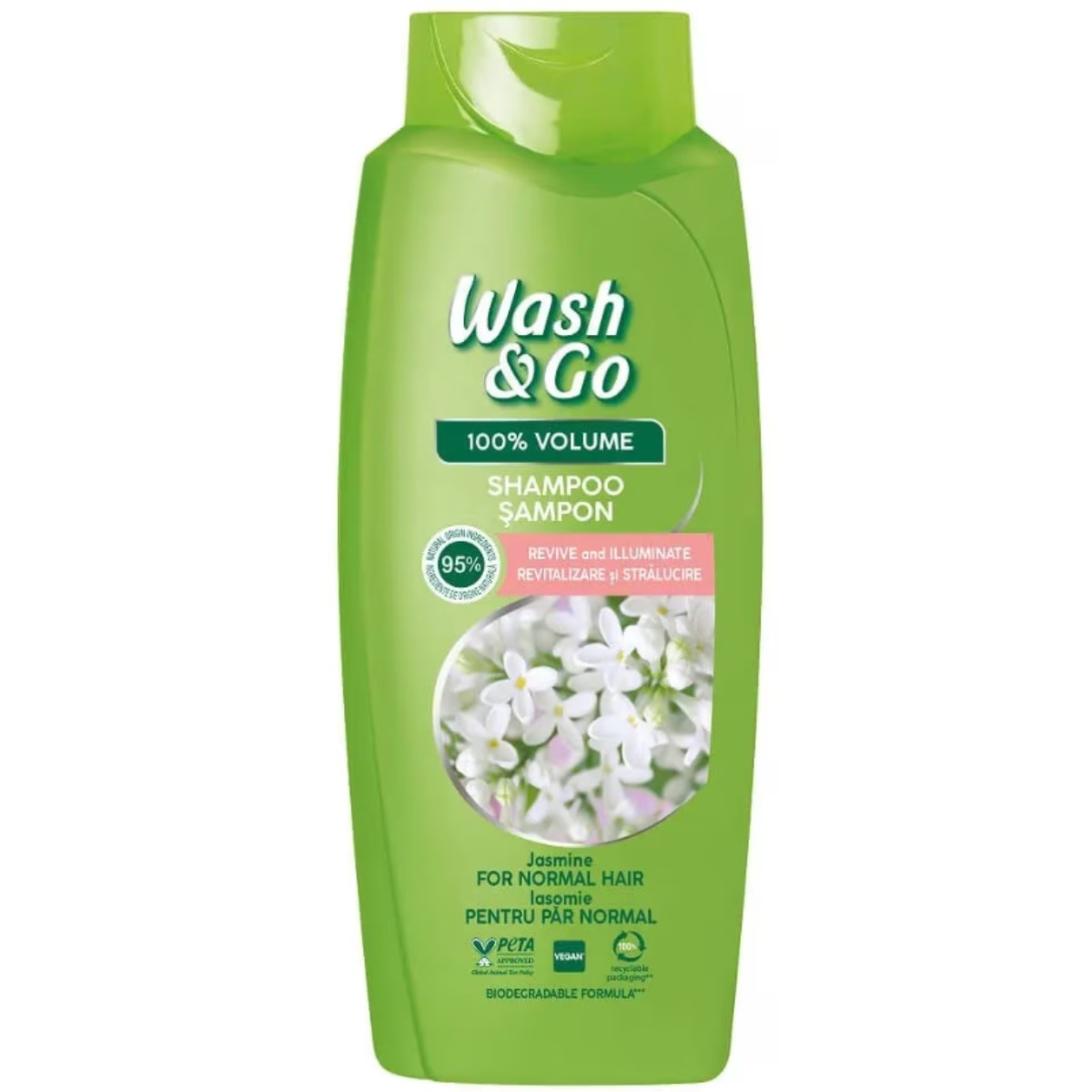 Sampon cu iasomie, 675ml, Wash&Go