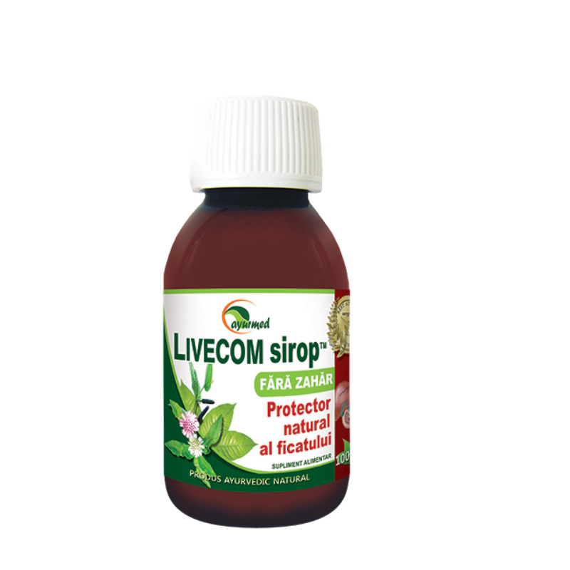 Livecom Sirop fara zahar, 100 ml