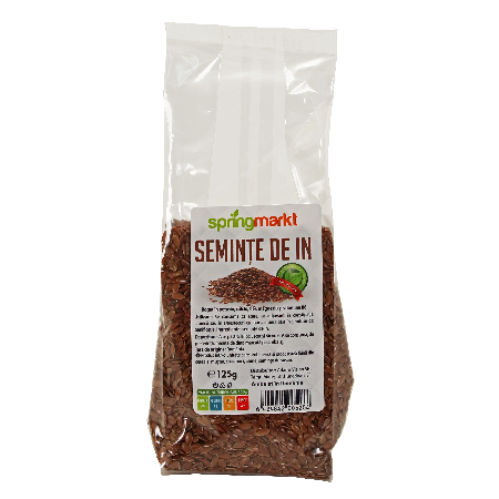 Seminte de in, 125g, Springmarkt