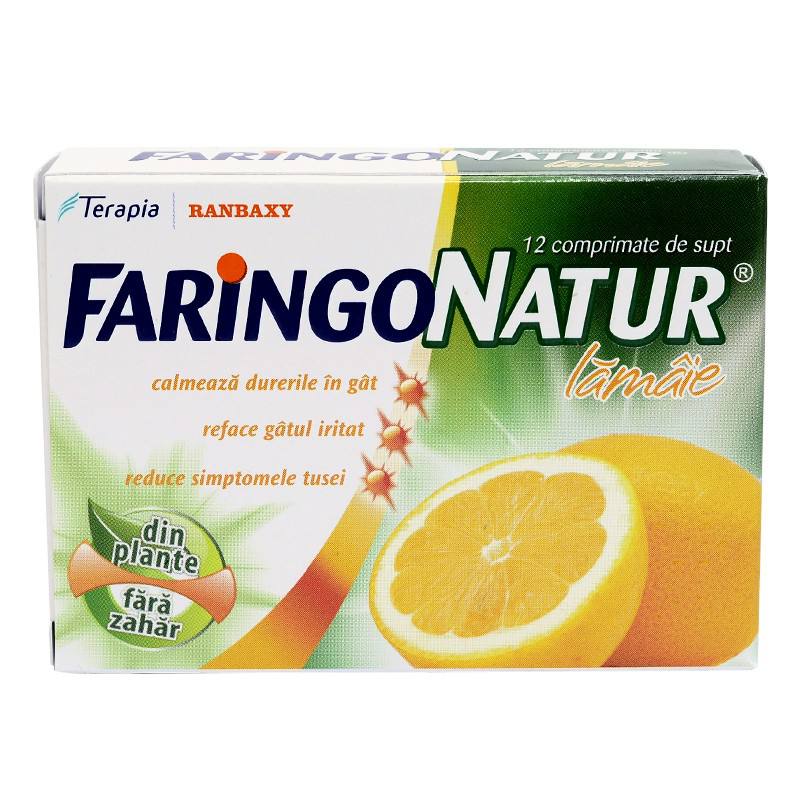 FaringoNatur lamaie x 12 compr. de supt