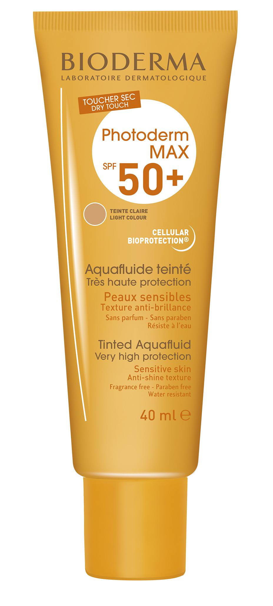 BIODERMA Photoderm MAX Aquafluide teinte, SPF 50+, 40 ml