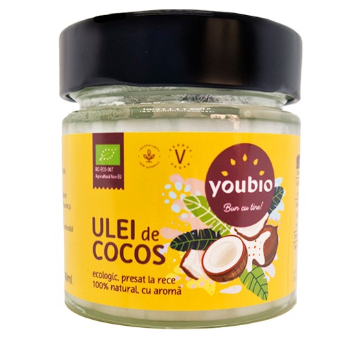 Ulei de cocos, 180ml, Youbio